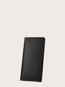 Men Ultra Thin Card Holder - Black - View 1