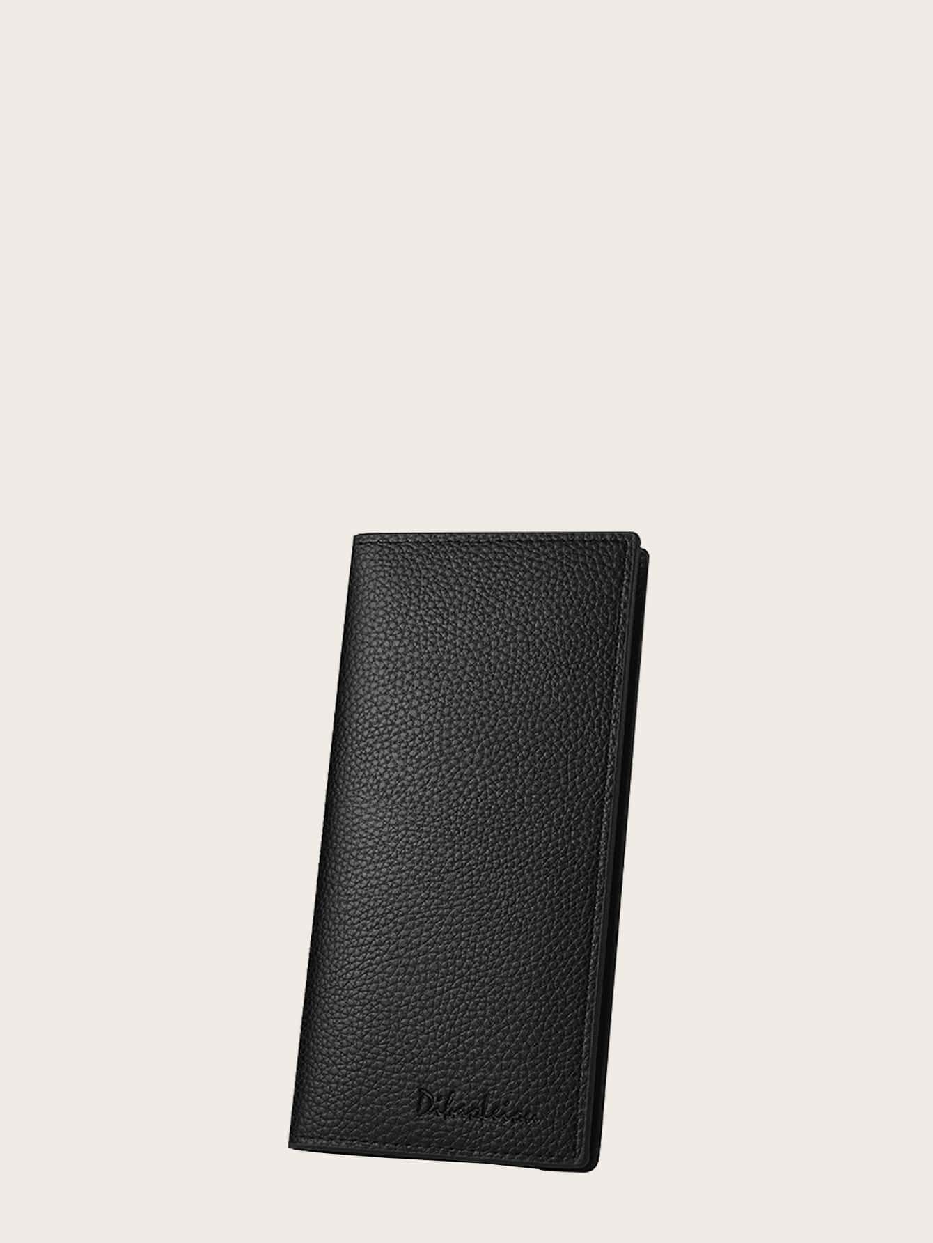 Men Ultra Thin Card Holder - Black - View 1