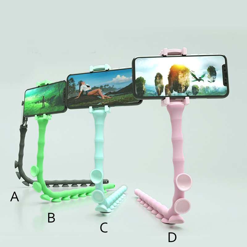 

Caterpillar Suction Cup Phone lazy holder, Multicolor