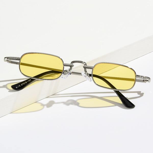 

Men Metal Frame Sunglasses, Yellow