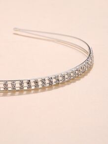 6 băng đô rhinestone - Bạc - Xem 3