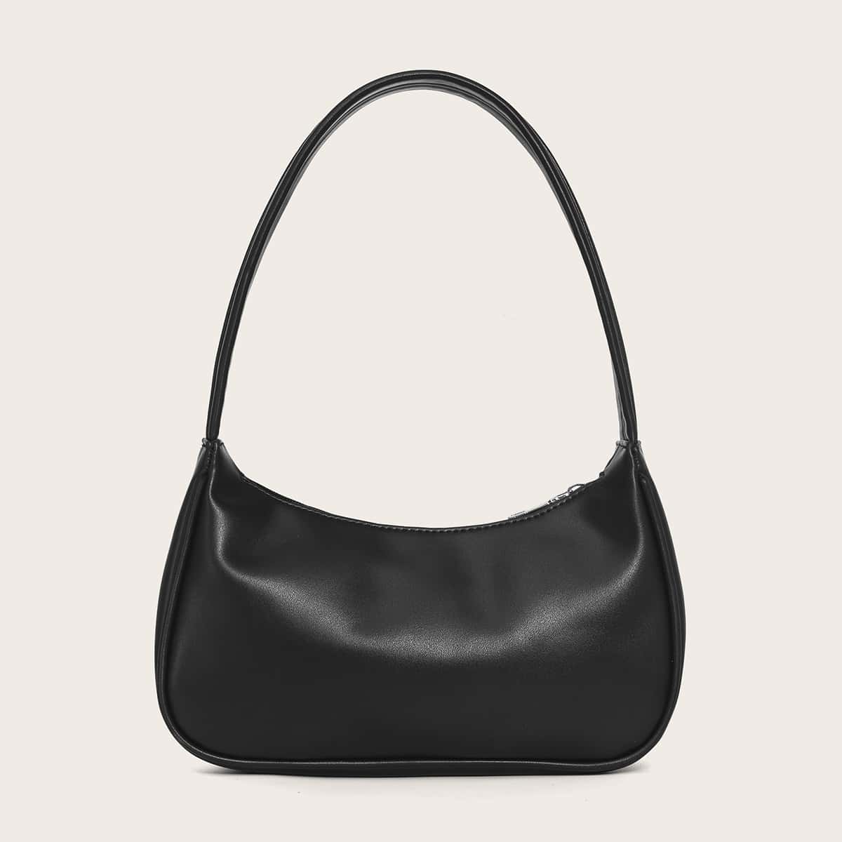 

Minimalist Baguette Bag, Black