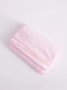 女嬰附腰帶睡袍和毛巾拍攝套裝 - 淺粉色 - 查看 3