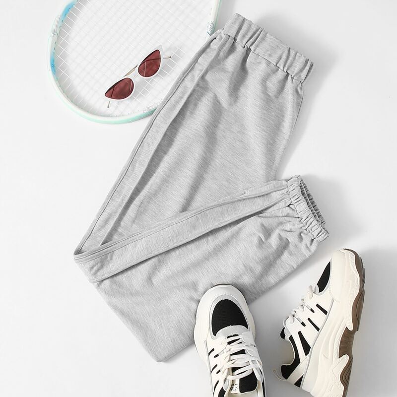 

Piping Tape Sweat Joggers, Light grey
