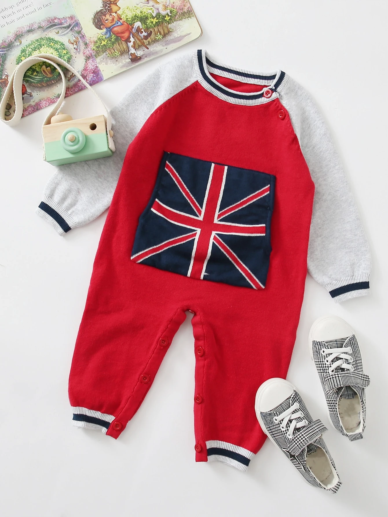 sweater onesie baby boy