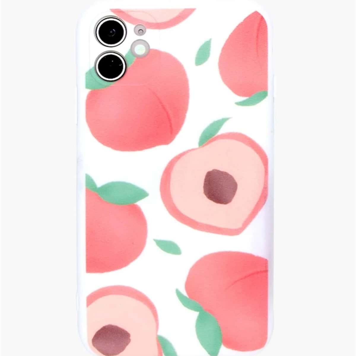 

Peach Pattern iPhone Case, Multicolor