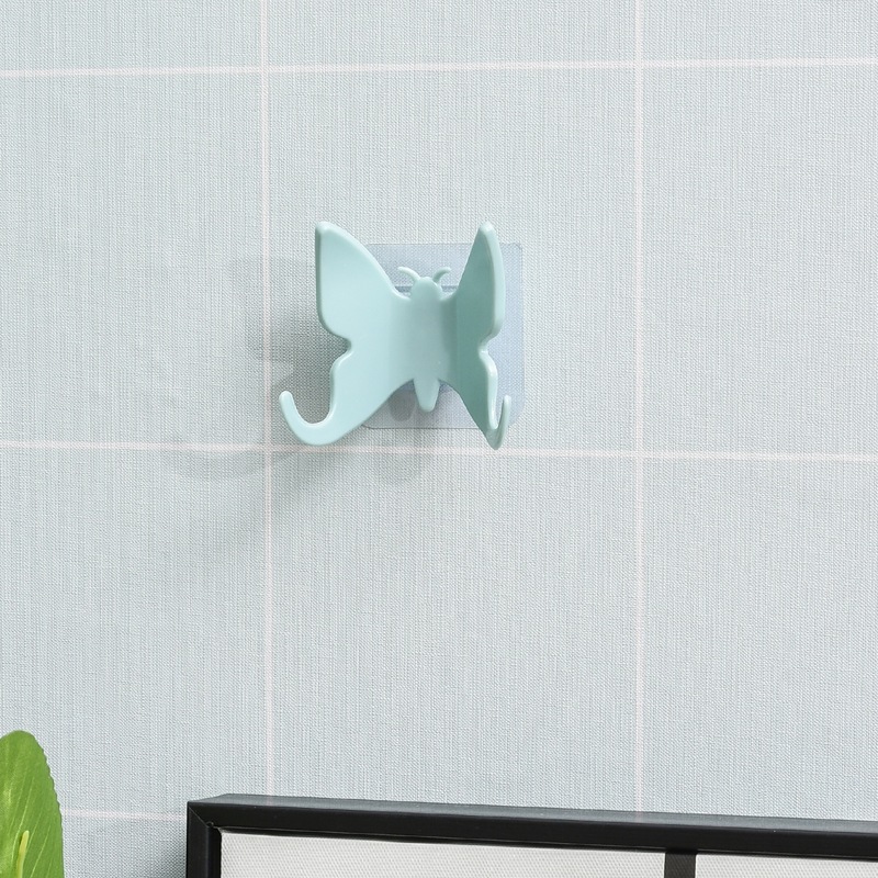 

Butterfly Design Wall Hook, Blue