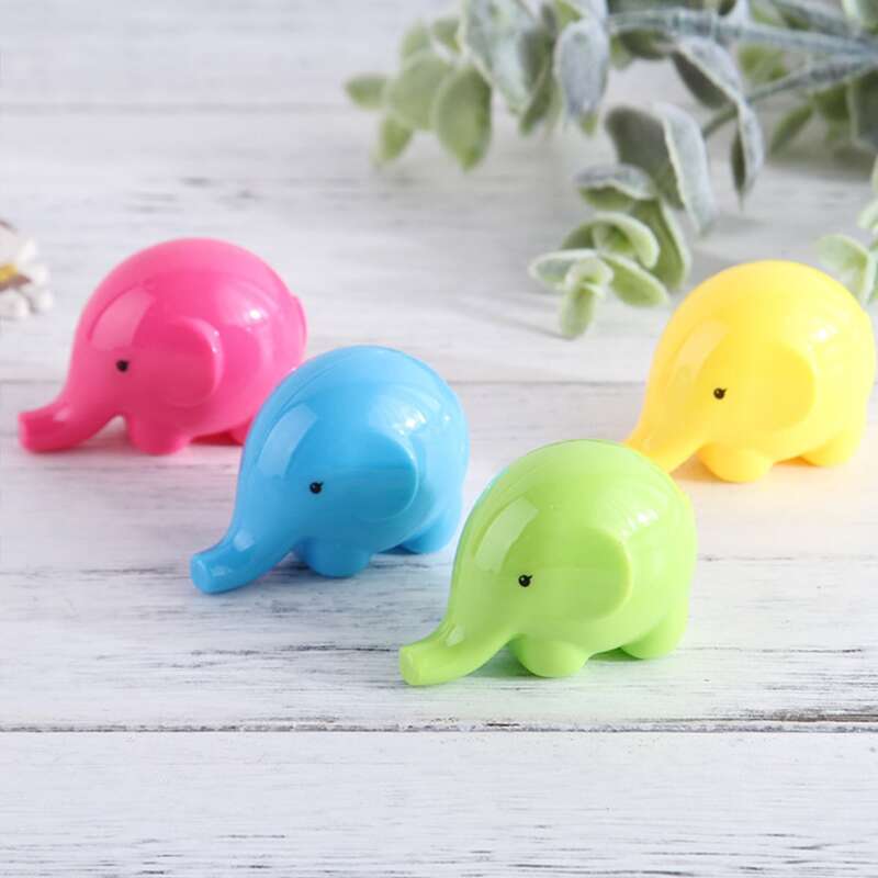 

1pc Elephant Shaped Random Pencil Sharpener, Multicolor