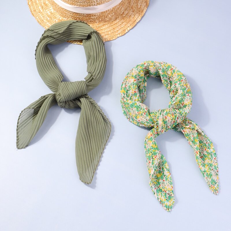 

2pcs Ditsy Floral Pattern Bandana, Multicolor