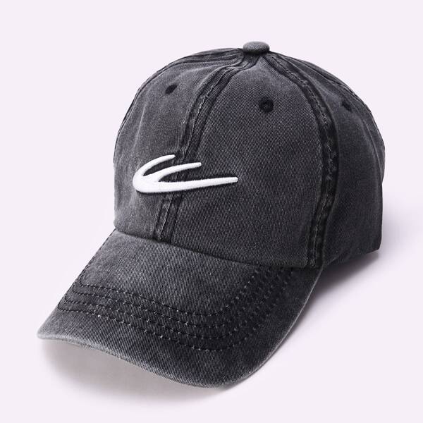 

Men Embroidery Baseball Cap, Black