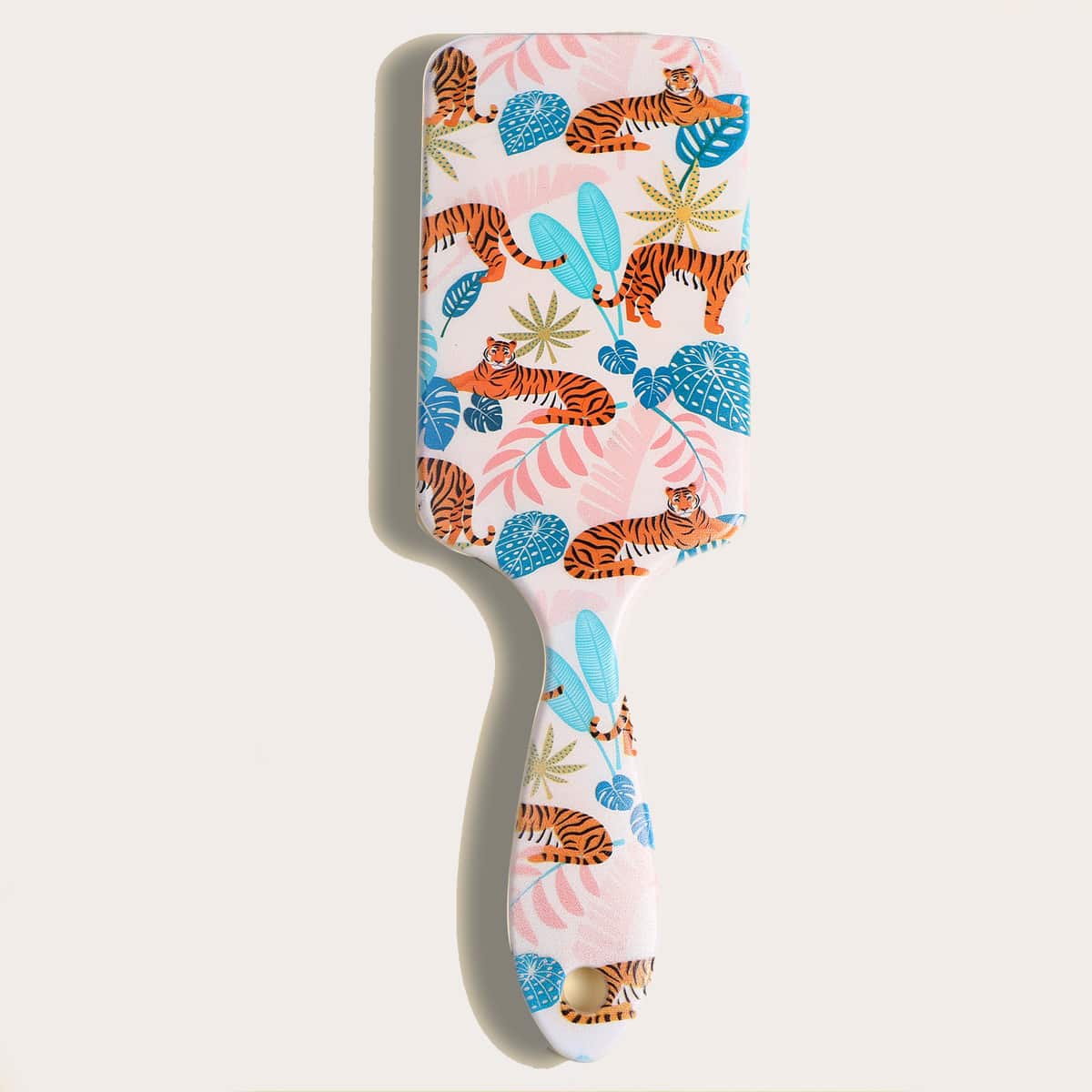 

1pc Cartoon Graphic Massage Hair Comb, Orange