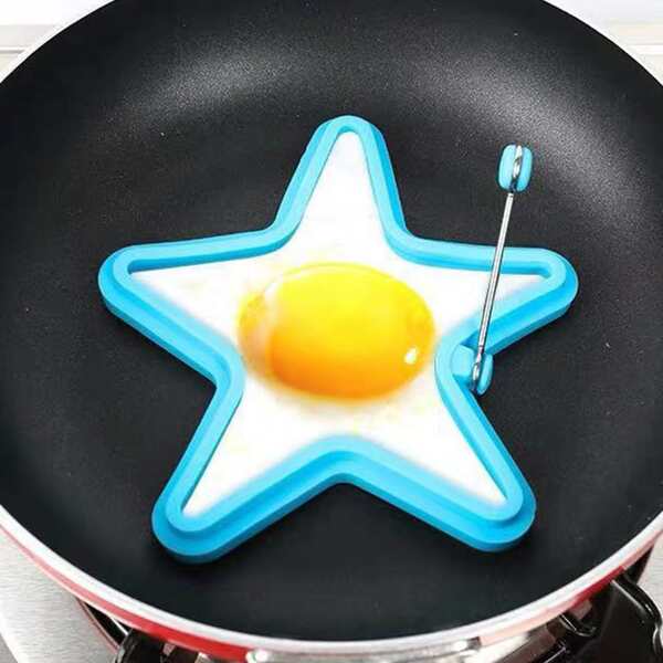 

1pc Star Shaped Random Color Omelette Mold, Multicolor