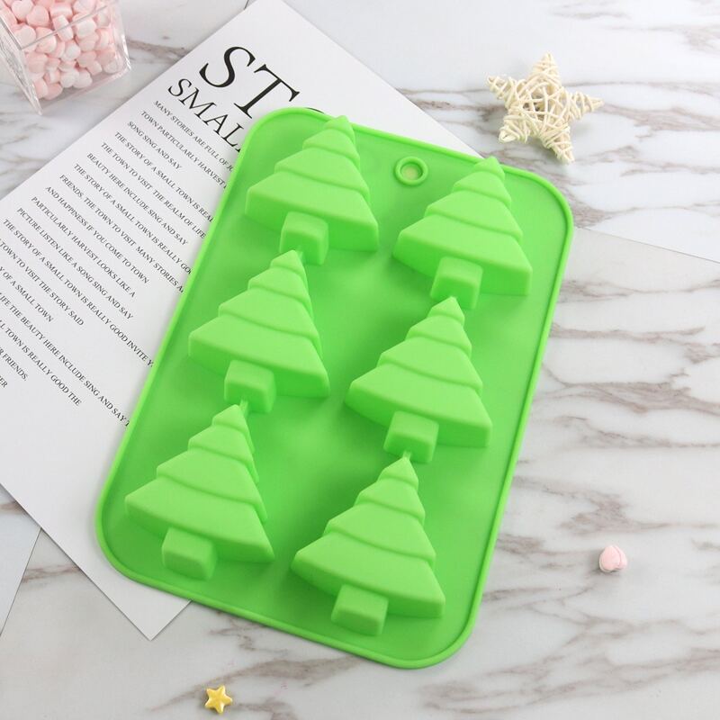 

Tree Design Silicone Mold, Green