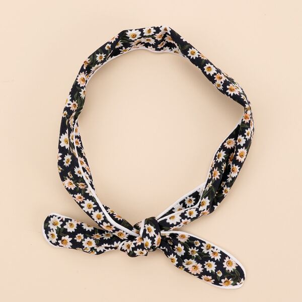 

Toddler Girls Ditsy Floral Pattern Twilly Scarf, Multicolor