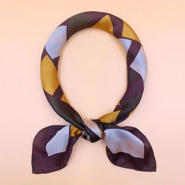 

Geometric Pattern Bandana, Multicolor
