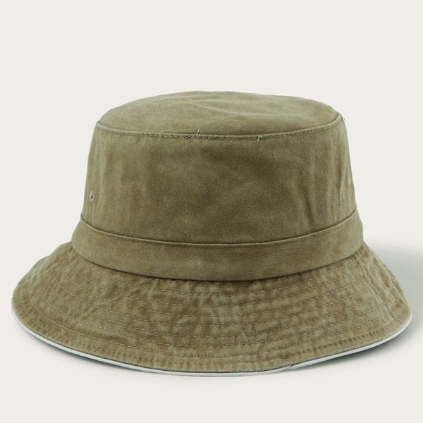 

Plain Bucket Hat, Khaki
