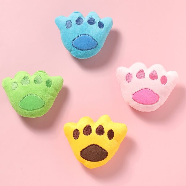 

1pc Random Bear Paw Dog Sound Toy, Multicolor