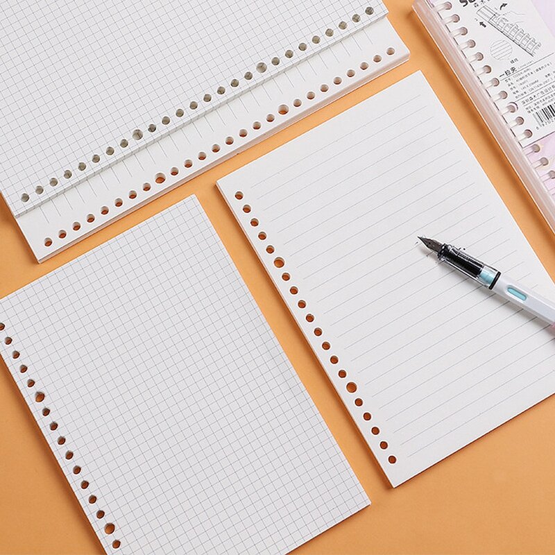 

1pack Random Loose Leaf Replacement Paper, White