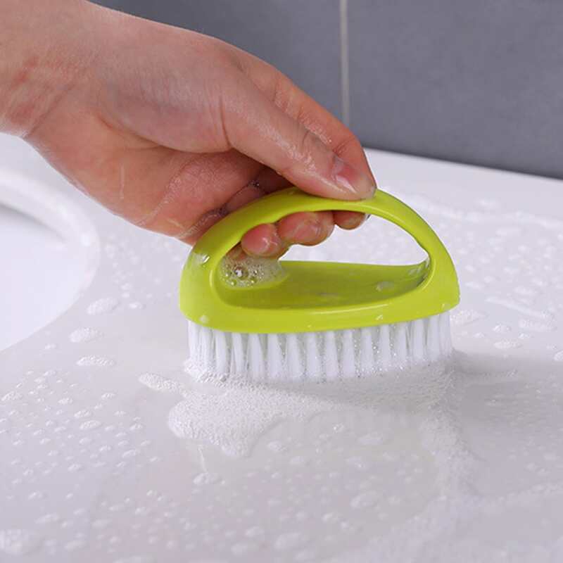 

Cleaning Brush With Handle, Green