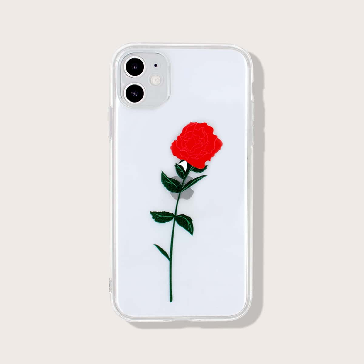 

Rose Flower Print iPhone Case, Multicolor