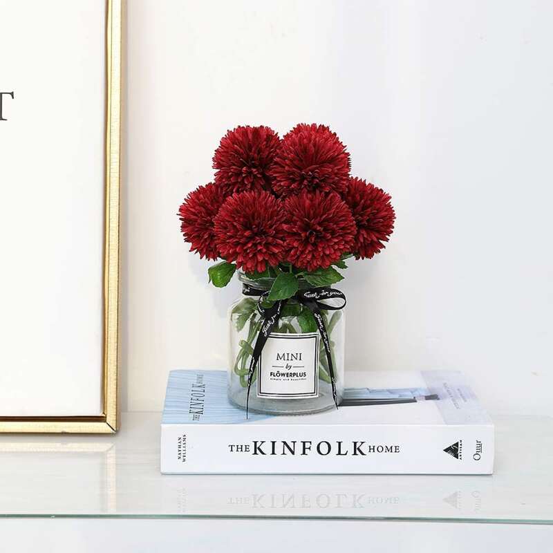 

2branches Artificial Flower, Burgundy
