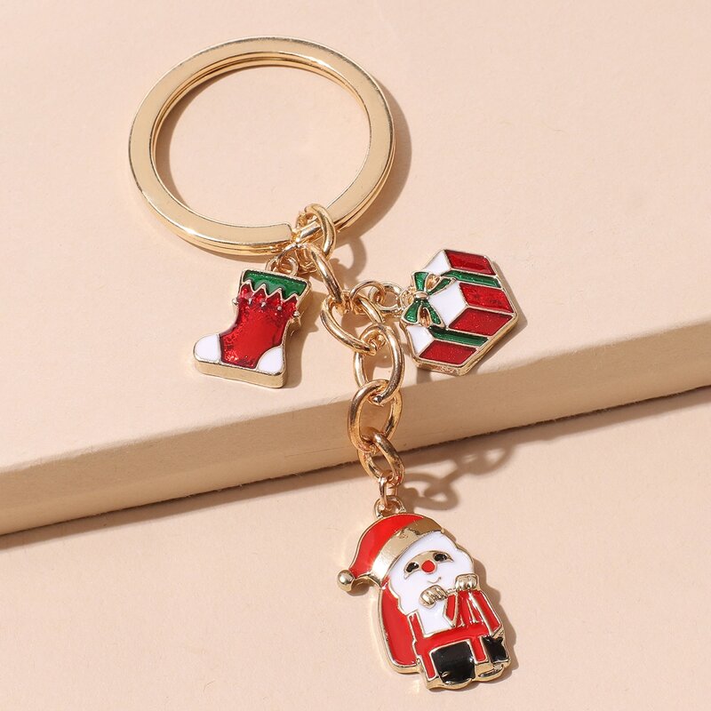 

Santa Claus Keychain, Multicolor