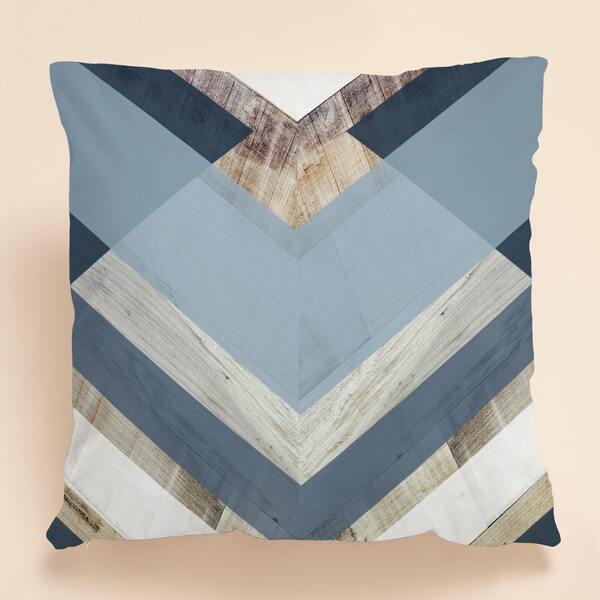 

Geometric Pattern Cushion Cover Without Filler, Multicolor