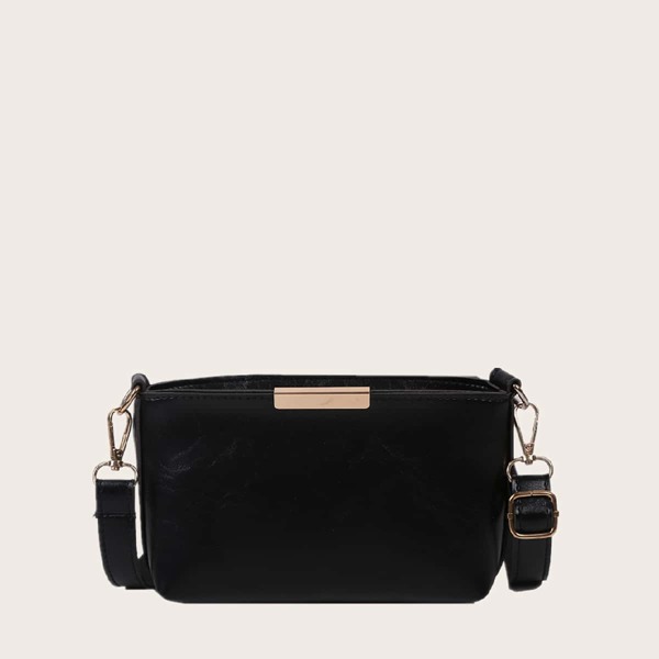 

Minimalist Crossbody Bag, Black