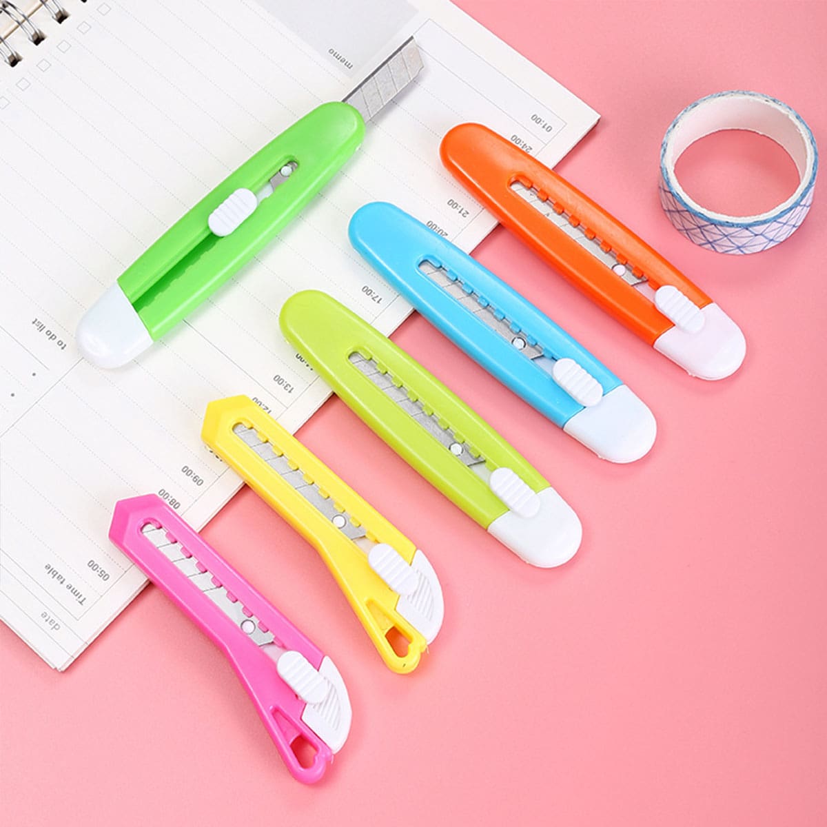 

1pc Random Color Utility Knife, Multicolor