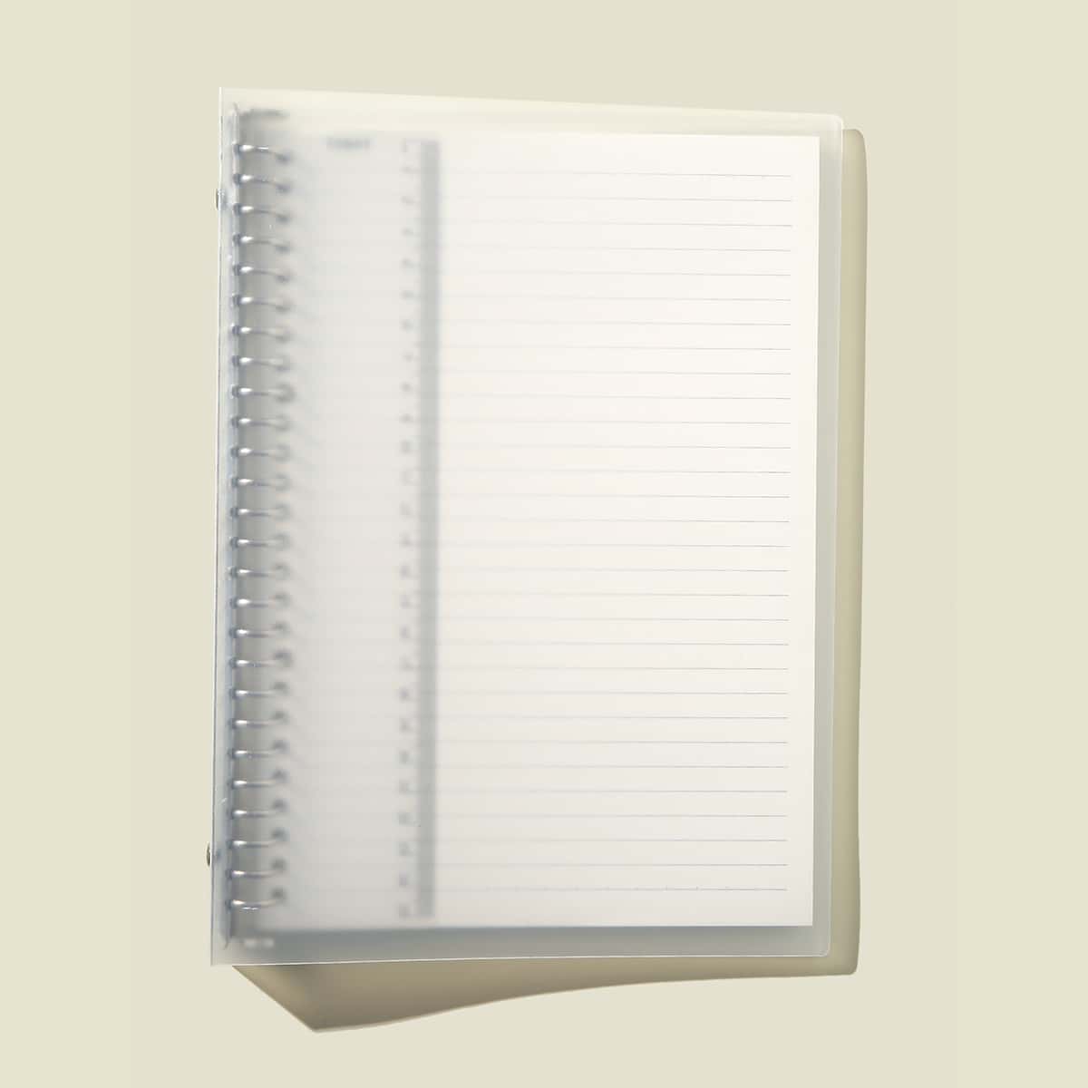 

1pc Loose-leaf Notebook, White