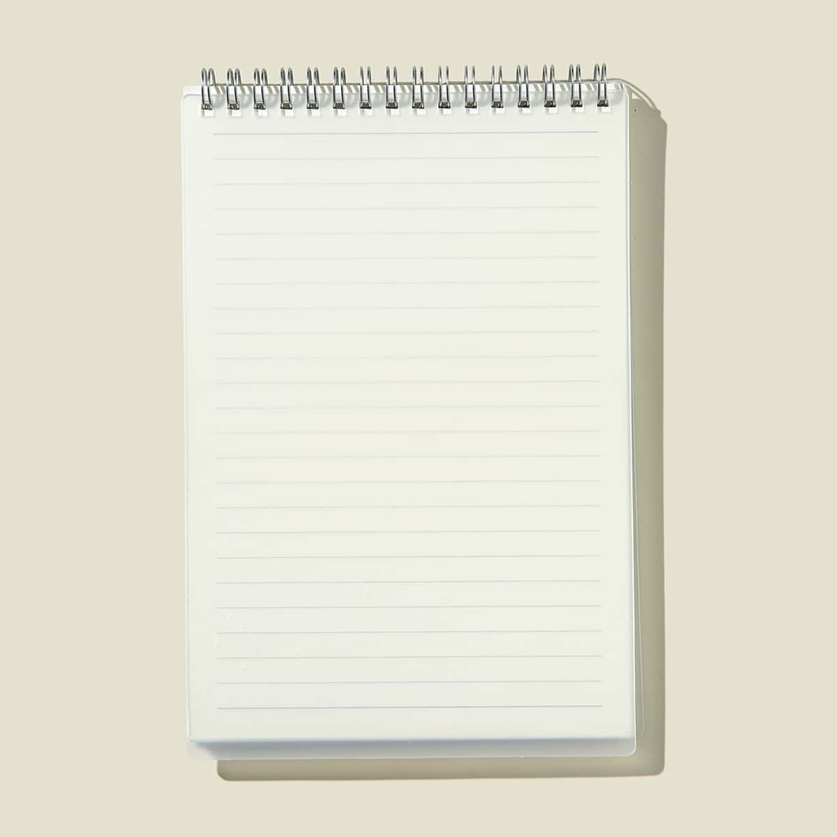 

1pc Loose-leaf Notebook, White