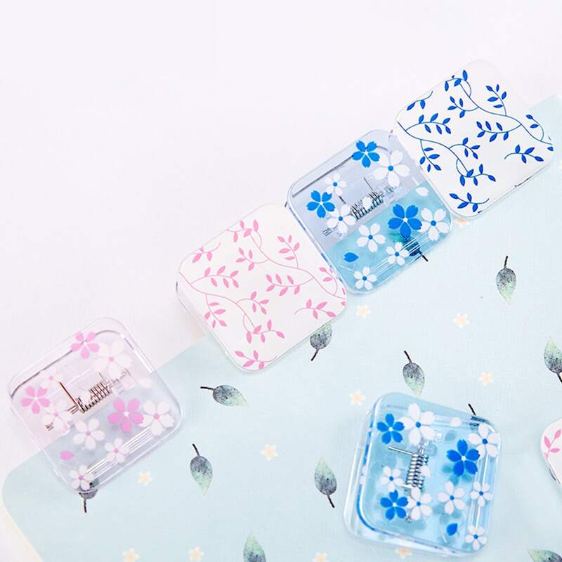 

4pcs Transparent Random Clip, Multicolor
