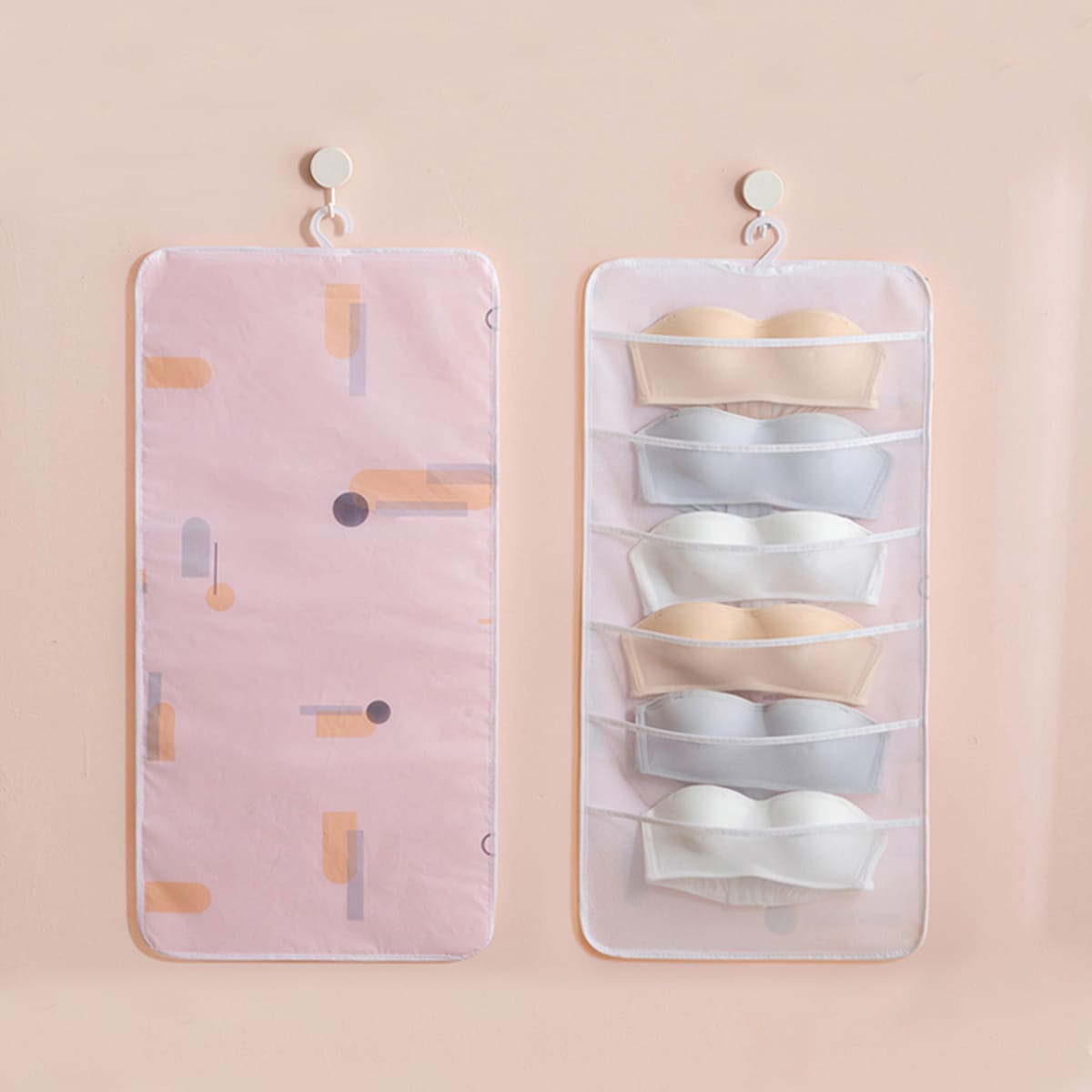 

1pc Hanging Underwear Storage Bag, Multicolor