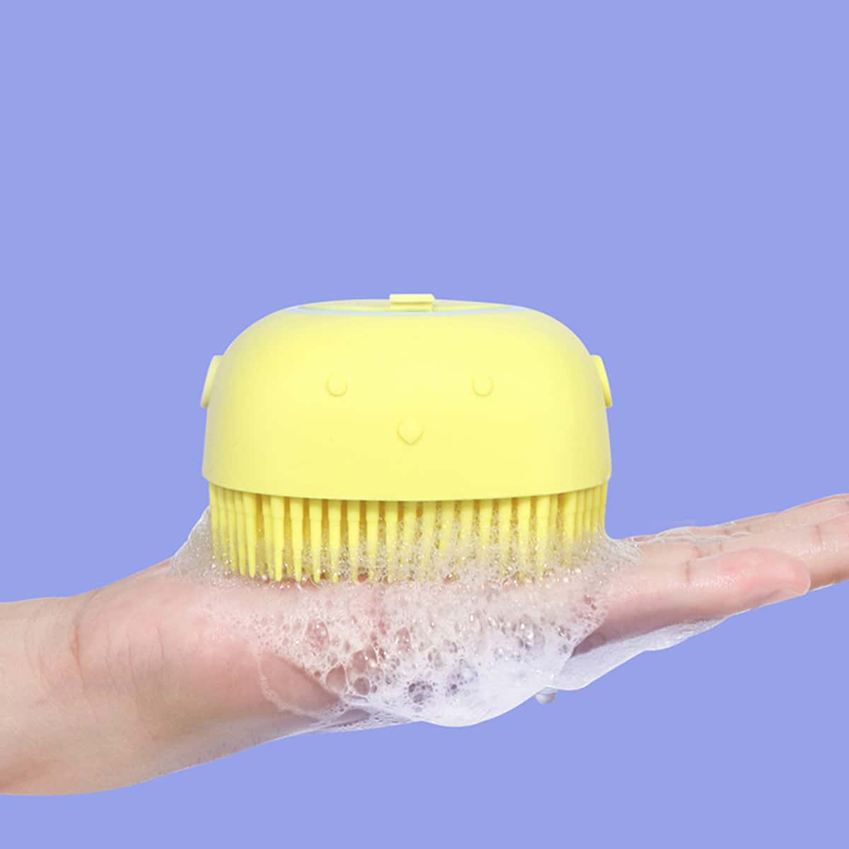 

1pc Multifunction Bath Brush, Yellow
