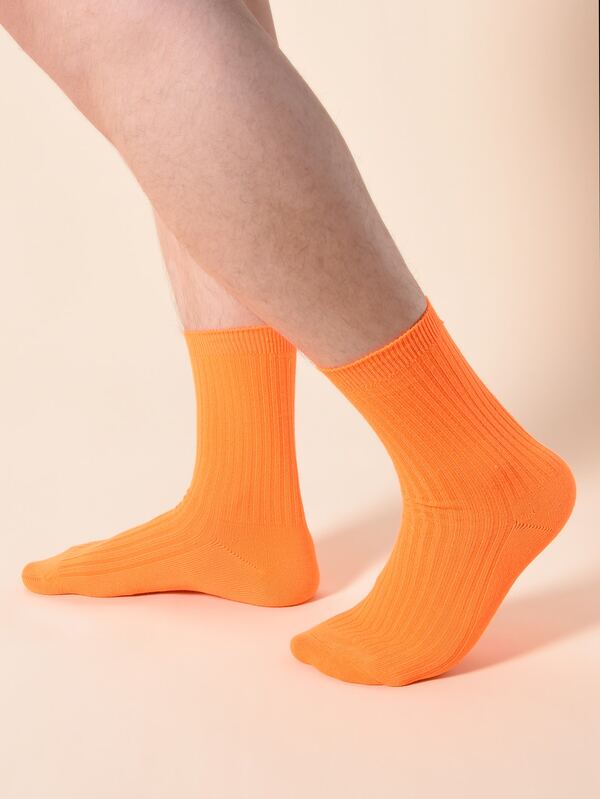 Men Neon Socks 2pairs SHEIN USA