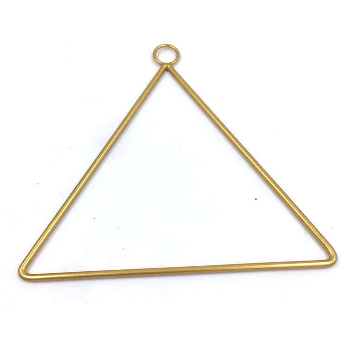 

1pc Geo Hanging Decorative Rack, Gold