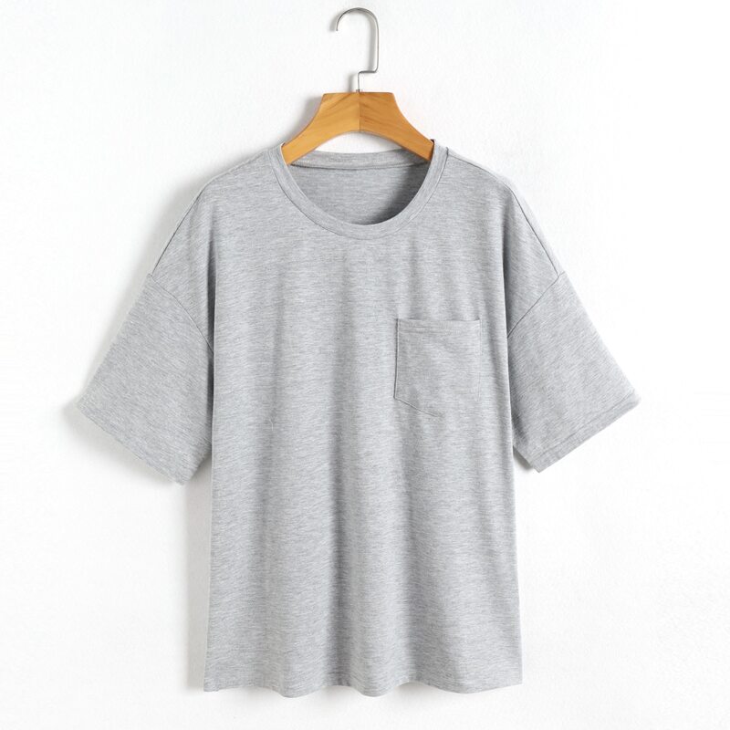

Solid Pocket Tee, Light grey