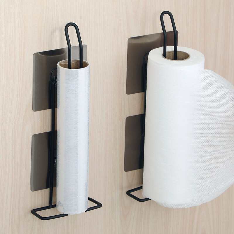 

1pc Kitchen Multifunction Storage Rack, Black