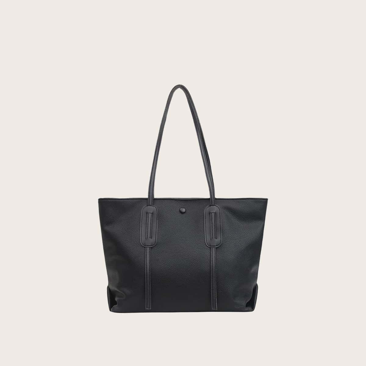 

Minimalist Tote Bag, Black