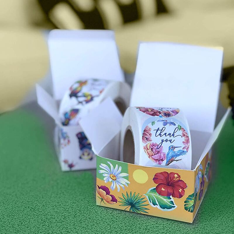 

1roll Mixed Pattern Random Sticker, Multicolor
