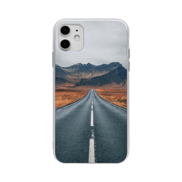 

Highway Scenery Pattern iPhone Case, Multicolor