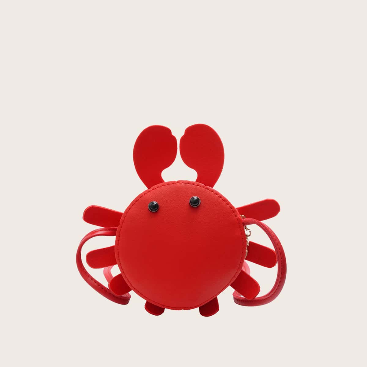 

Crab Shaped Crossbody Bag, Red