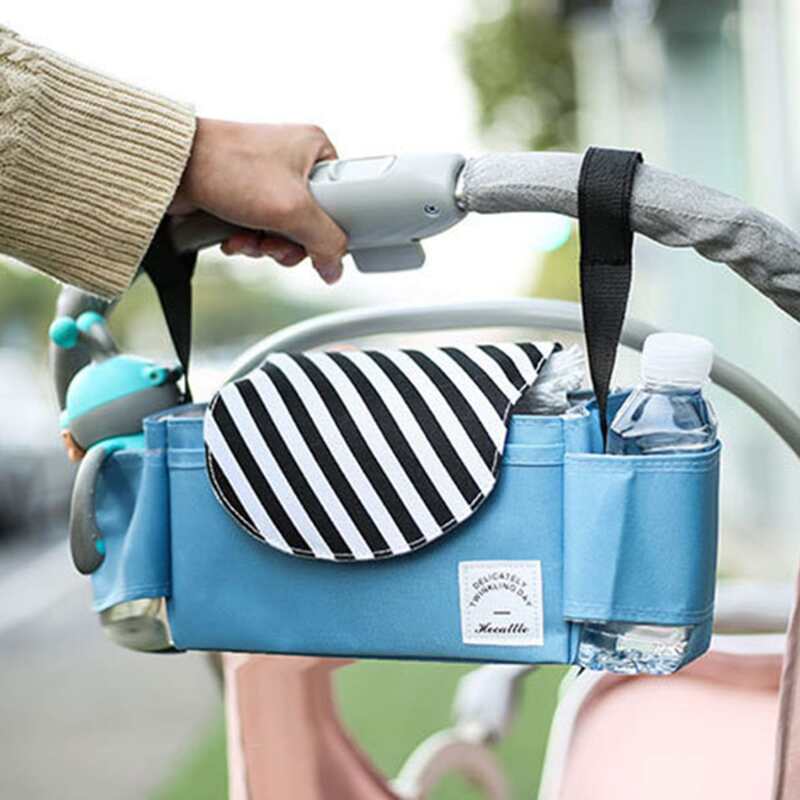 

Baby Stroller Hanging Storage Bag, Multicolor