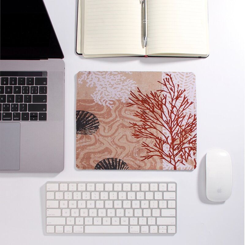 

1pc Tree Pattern Mouse Pad, Multicolor