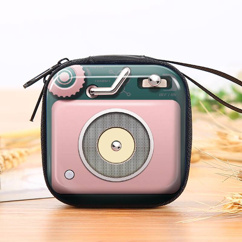 

Polaroid Design Earphone Storage Bag, Multicolor