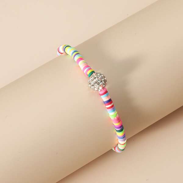 

Colorful Beaded Bracelet, Multicolor