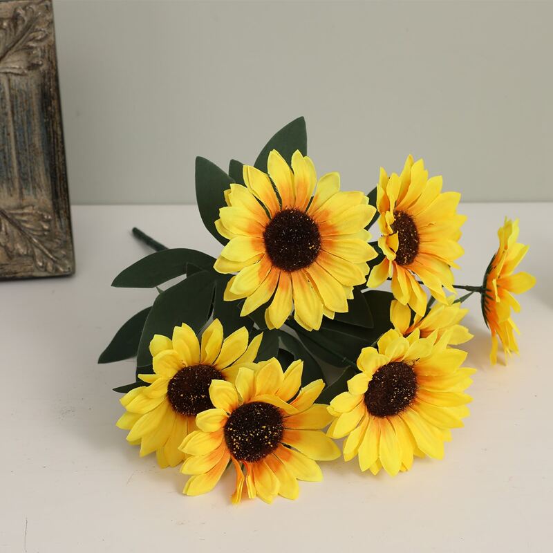 

1pc Artificial Sunflower, Yellow