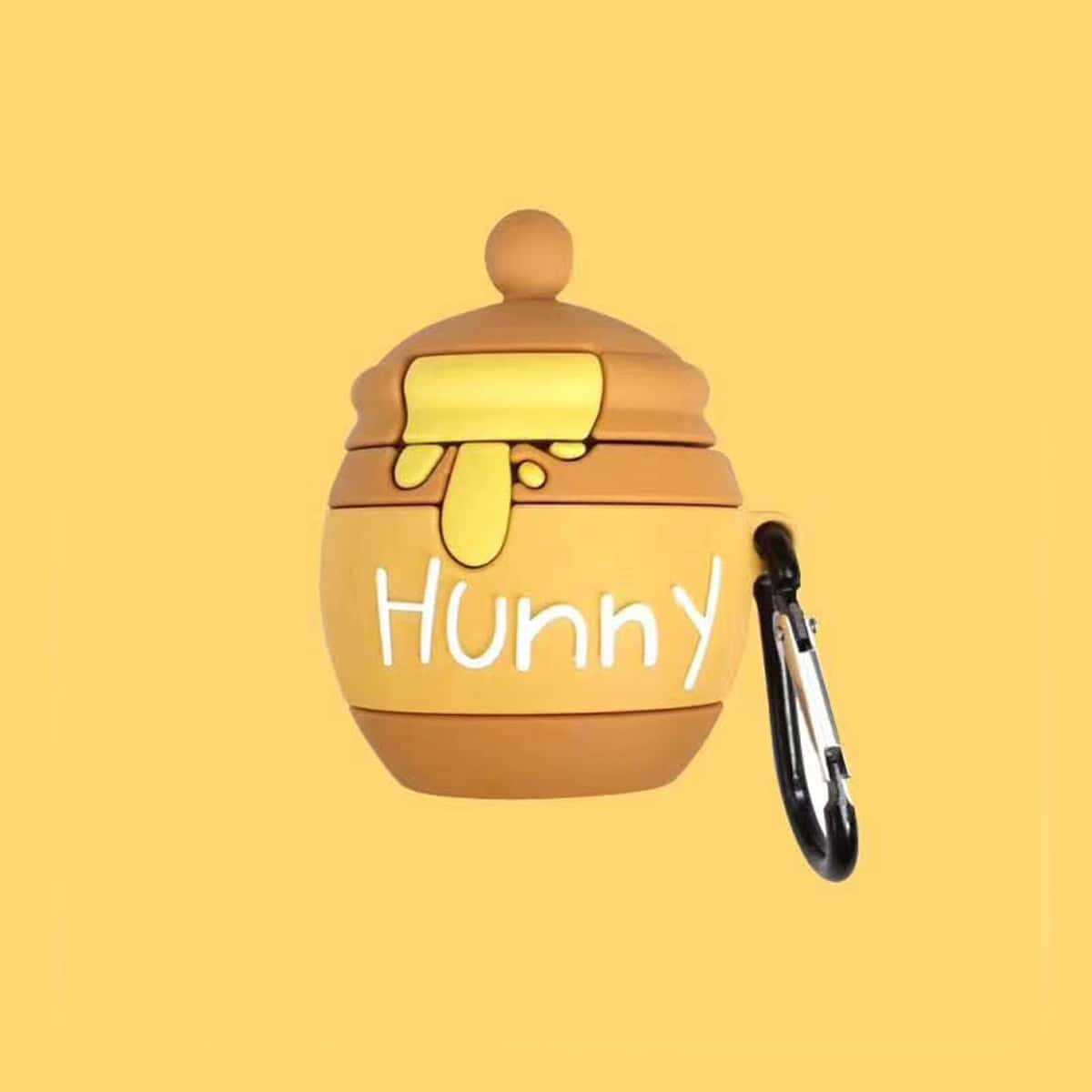 

Hunny Pot AirPods Case, Yellow
