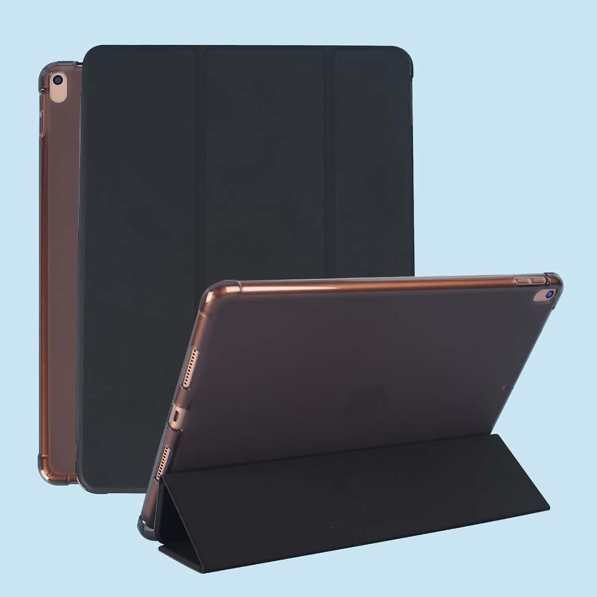 

1pc iPad Case With Pen Slot, Black