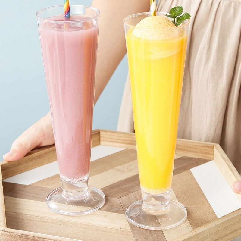 

1pc Acrylic Juice Cup, Clear